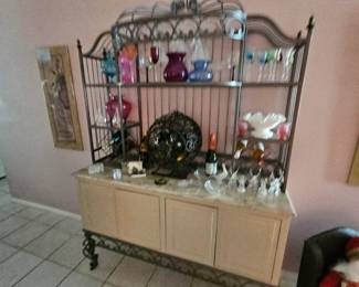Measures 81 in tall 19.5 in deep and 6 ft long
$350