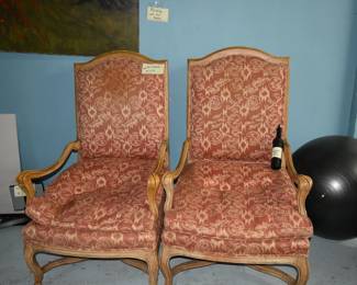 Vintage accent chairs