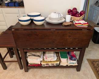 Drop-leaf Kitchen Table