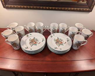 Mikasa English Countryside "Festive Spirit" China set