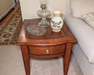Fruitwood End Table