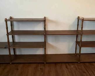 Wooden Modular Shelving