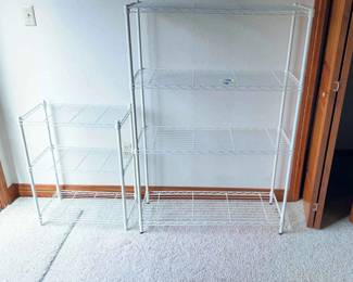 White Shelving Unit
