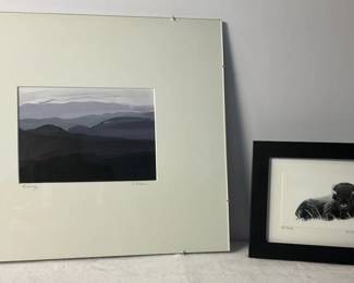 L. Shere Painting Ray Tysdal Print