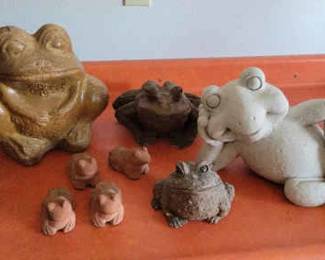 Frog Garden Decor