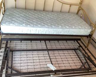 Twin Day Bed with Trundle Frame
