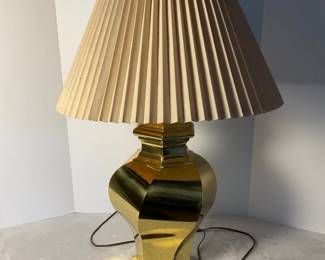 Gold Tone Lamp