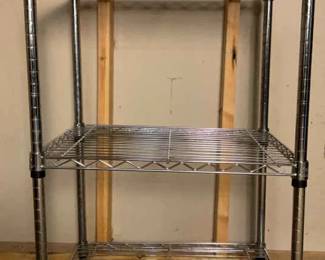 Three Tier Stackable Shelving