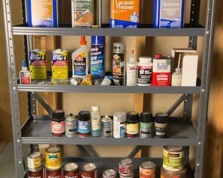 Adhesives, Stains More