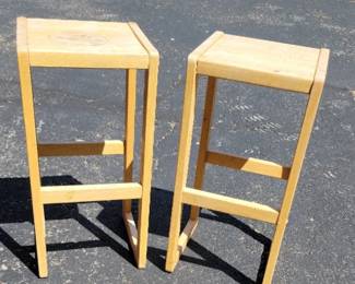Wood Barstools