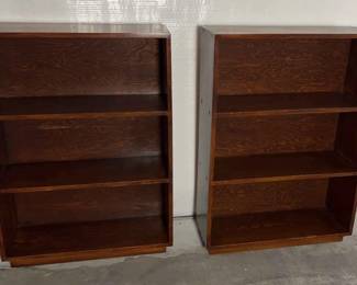 Two Bookshelves