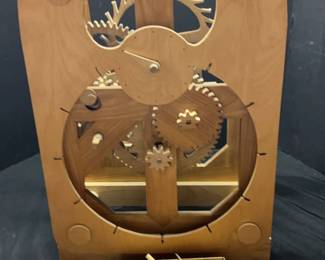 Handcrafted Wooden Clock Project