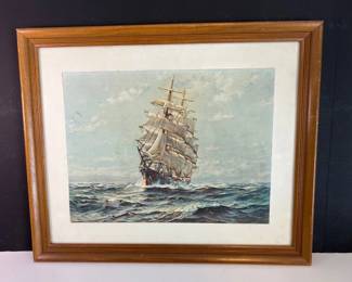 Frank Vining Smith Lithograph