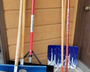 Metal Snow Shovels More.