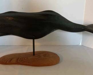 Hand Carved Sperm Whale