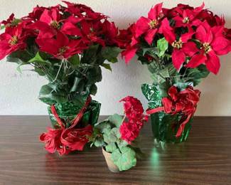 Red Artificial Plants