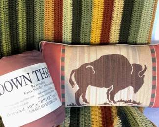 Multicolor Afghan and More