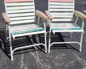 Pair Lawn Chairs