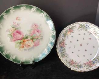 Vintage Andrea by Sadek German Decorative Cake Plates