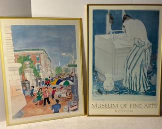 Signed Barbara Westman Mary Cassatt La Toilette