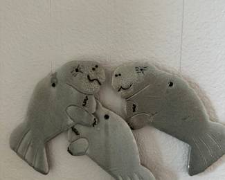 Manatee wind chime