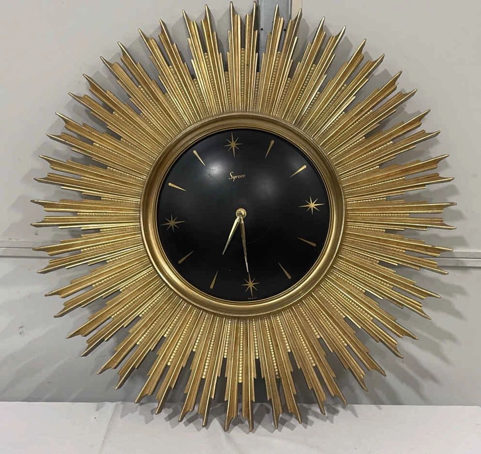 Syroco Wood Clock