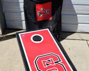 NC State Themed Cornhole