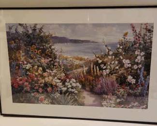 Flower On The Beach Framed Print