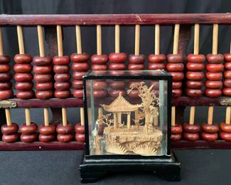 Abacus And Cork Carving