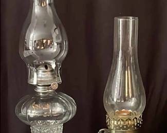 Two Oil Lamps