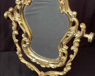 Brass Vanity Mirror