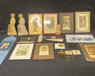 Religious Items from 1930s After