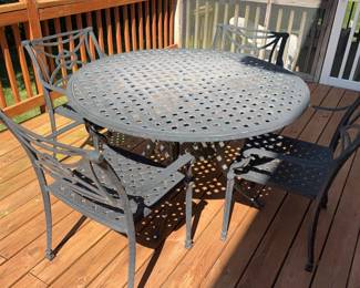 Metal Outdoor Table