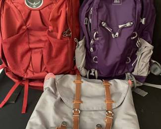 Three Backpacks