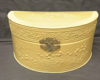 Vintage Celluloid DemiLune Box