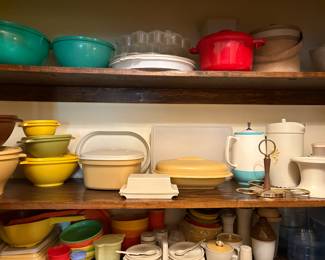 Lots of Tupperware