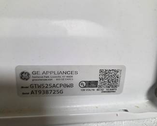 #184	General Electric Washer w/agitator - Commercial Quality 	 $150.00 
