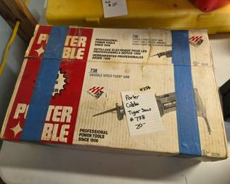 #258	Porter Cable Tiger Saw #738	 $20.00 

