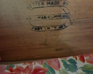 #189	Wood 5 Drawer Chest of Drawers (as is finish top) 32.5x17.5x45	 $45.00 
