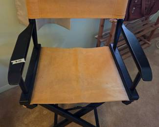 #137	Director's Chair w/Mustard Seat & Back	 $20.00 
