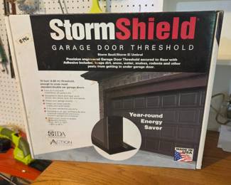 #196	Storm Shield Garage Door Threshold - 16 foot	 $25.00 
