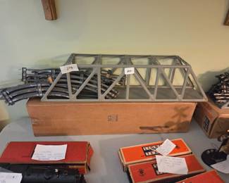 #273	Vintage Lionel O Gauge Trestle Bridge #317 with box	 $20.00 
