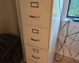 #171	Anderson Hickey Co. 4 Drawer Filing Cabinet - no key - letter	 $25.00 
