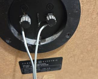 #209	General Electric Model 1SKX5075 (as is pair of 3 way speakers) 	 $45.00 
