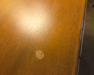 #131	Wood 9 Drawer Dresser (as is finish) - 54x19x33	 $175.00 
