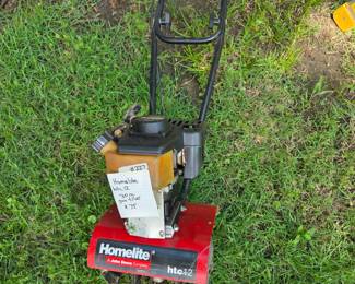 #227	Homelite HTC 30CC Gas Tiller	 $75.00 
