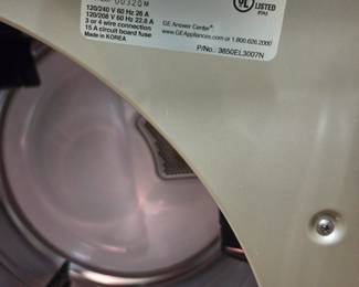 #185	General Electric Profile Dryer 	 $150.00 
