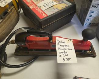 #255	Central Pneumatic Straight Line Sander #280	 $20.00 
