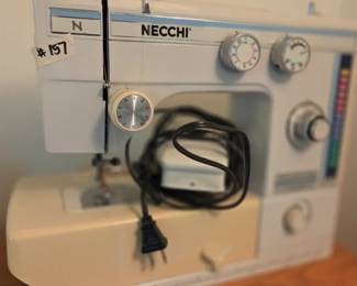 #157	Neechi  Model 537FA  All Metal Sewing Machine 	 $65.00 
