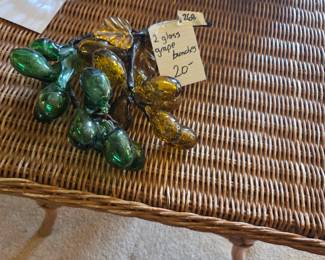 #268	2 Glass Grape Bunches	 $20.00 
